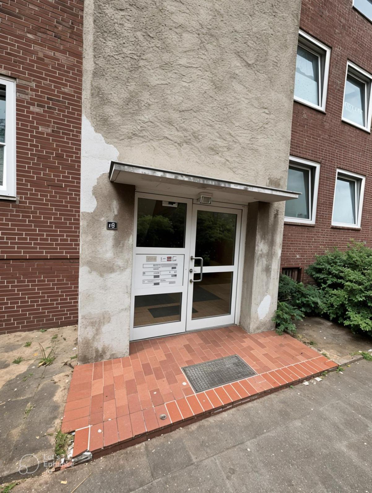 3-Zimmer Monteurwohnung Mit Balkon Neumünster Exteriör bild